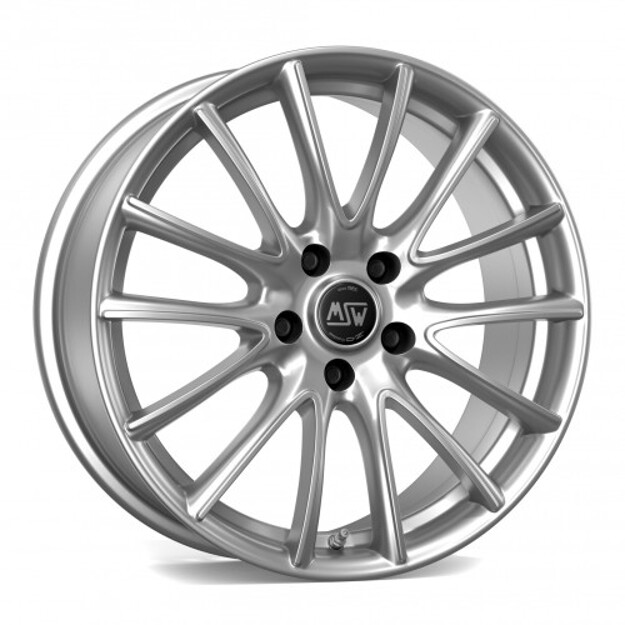 Picture of MSW NAPL. 6.5X16 MSW86 4X100 ET37 FULL SILVER