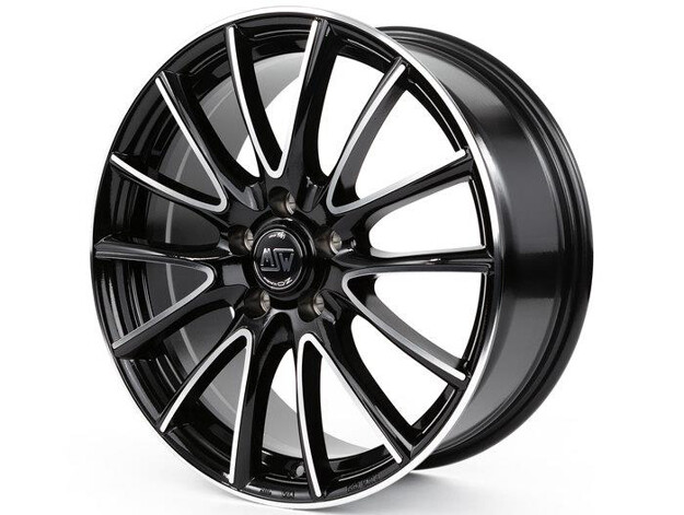 Picture of MSW NAPL. 6.5X16 MSW86 4X100 ET37 BLACK FULL POLISHED