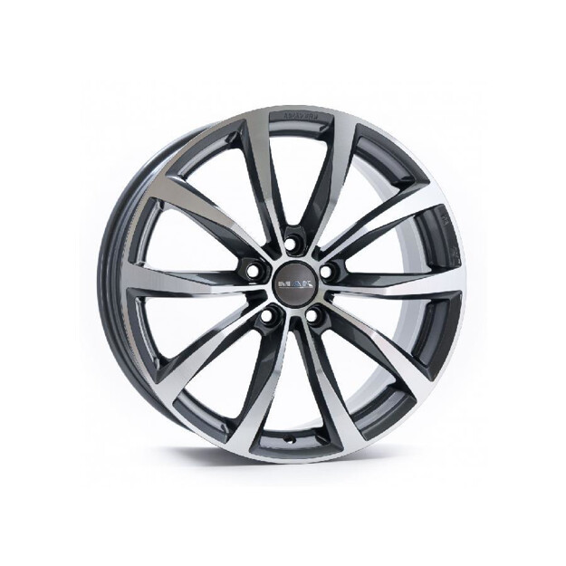 Picture of MAK NAPL. 7X17 WOLF 5X112 ET40 (57.1) GUN METAL MIRROR