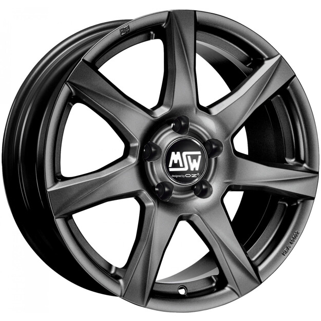 Picture of MSW NAPL. 7X16 MSW77 5X112 ET43  MATT DARK GREY