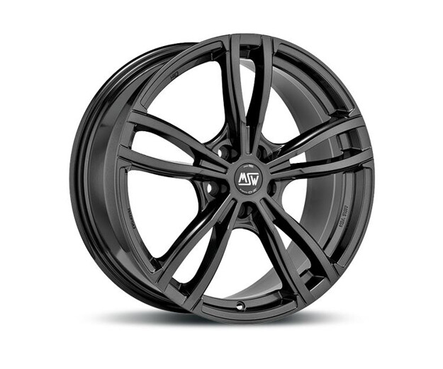 Picture of MSW NAPL. 8X19 MSW73 ET45 5X112 GLOSS DARK GREY FP