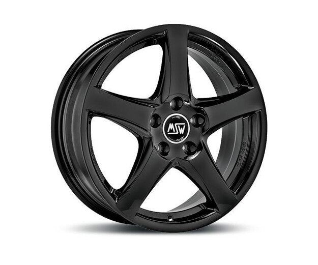 Picture of MSW NAPL. 6.5X16 MSW78 5X108 ET47,50  ( 63,4 )GLOSS BLACK