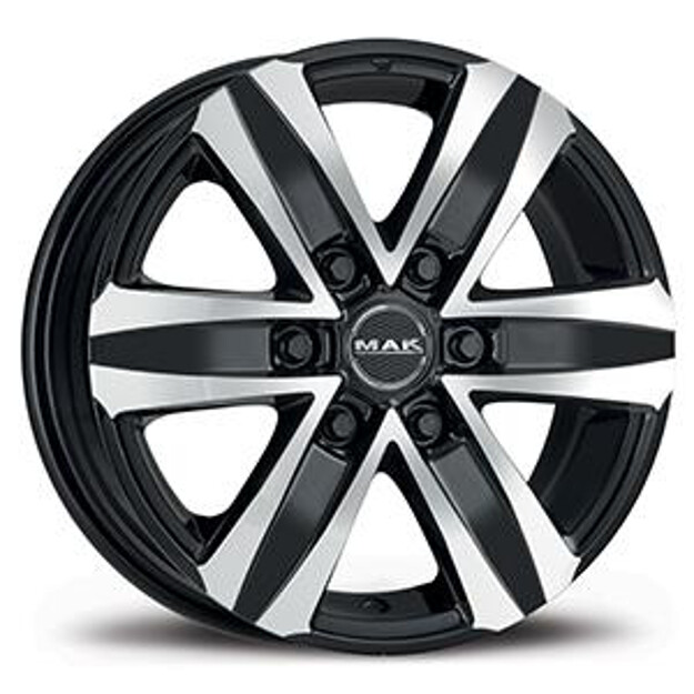 Picture of MAK NAPL. 7.5X17 STONE6 6X139.7 ET25 (106.1) BLACK MIRROR