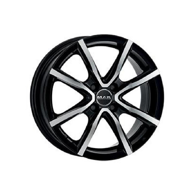 Picture of MAK NAPL. 6.5X16 MILANO 5X114.3 ET40 (76) BLACK MIRROR