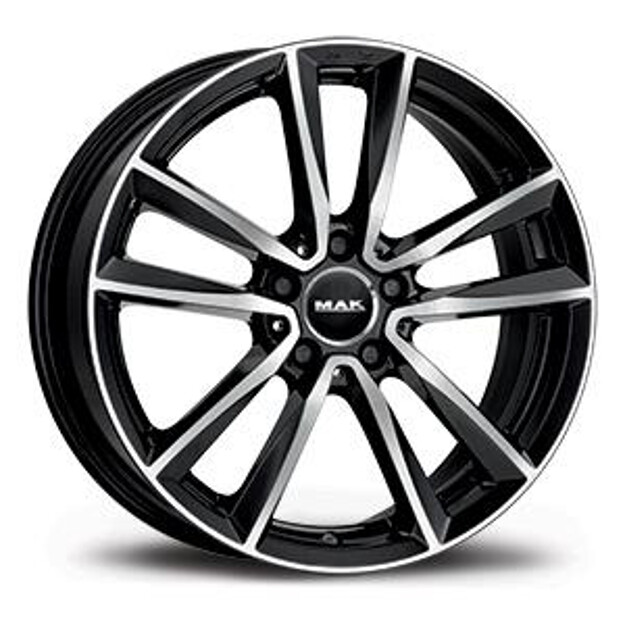 Picture of MAK NAPL. 8X18 BREMEN 5X112 ET45 (66.6) BLACK MIRROR