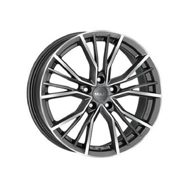 Picture of MAK NAPL. 8X18 UNION 5X112 ET50 (57.1) GUN MET-MIRROR FACE