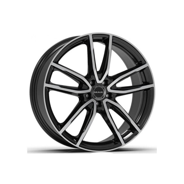 Picture of MAK NAPL. 6.5X16 EVO 5X112 ET44 (66.6) BLACK MIRROR