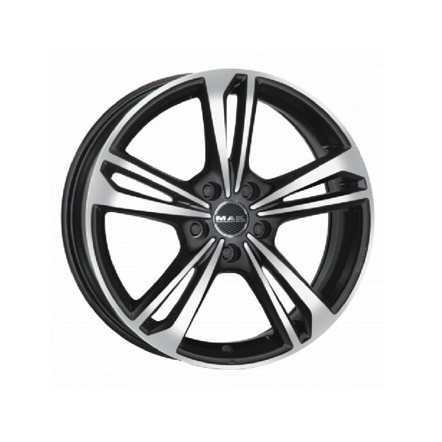 Picture of MAK NAPL. 6X15 EMBLEMA 5X112 ET47 (57.1) BLACK MIRROR
