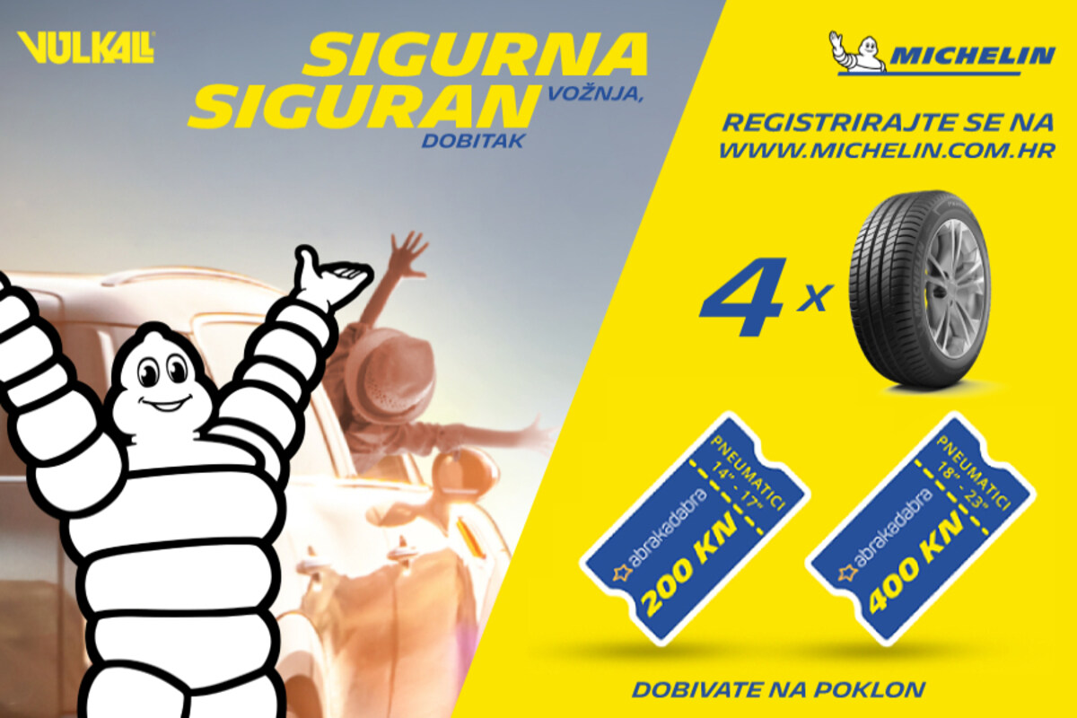 SAMO U VULKALU: 400 razloga više za odabir Michelinovih pneumatika!
