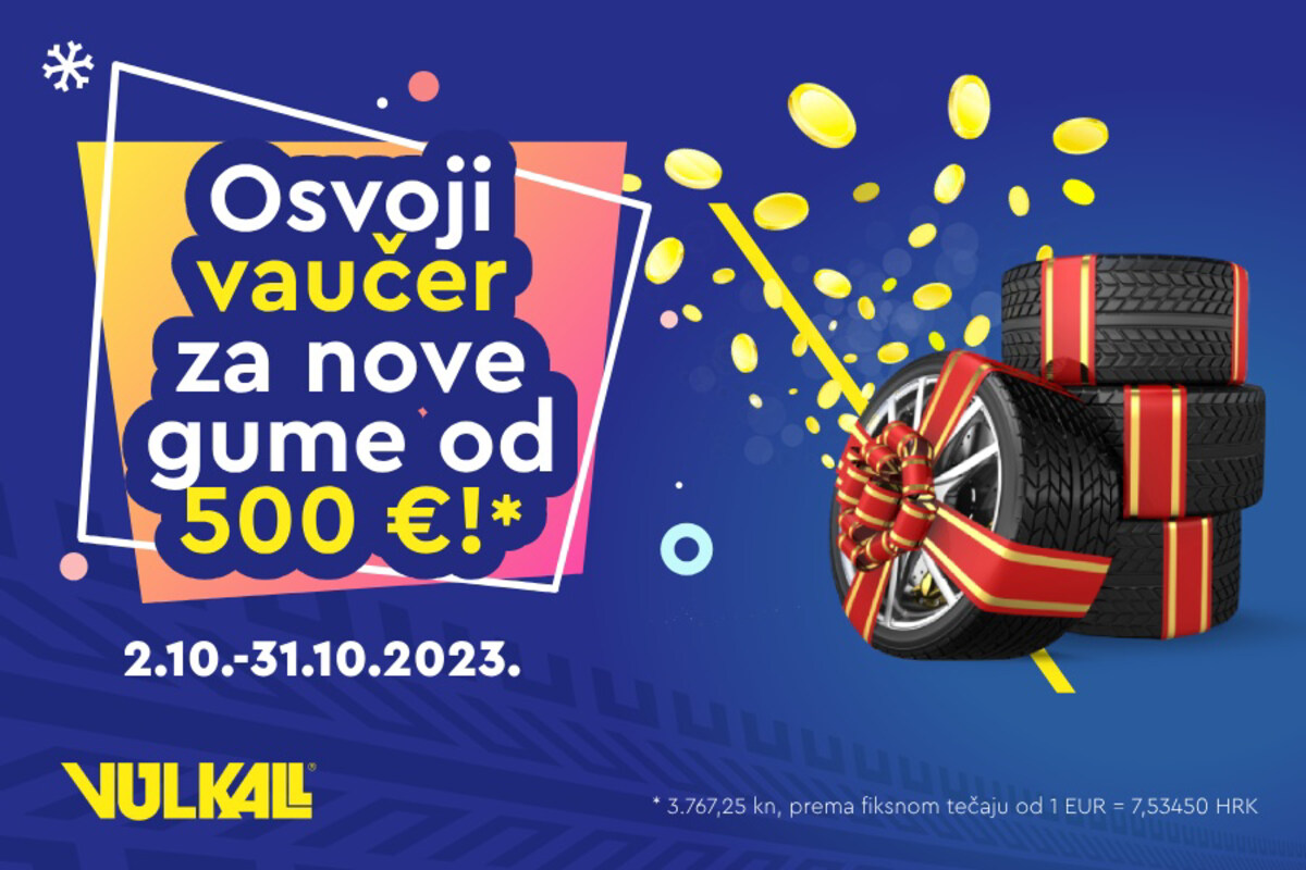 OSVOJI VAUČER ZA GUME: Počasti auto setom novih gumama, a idućim ga ...