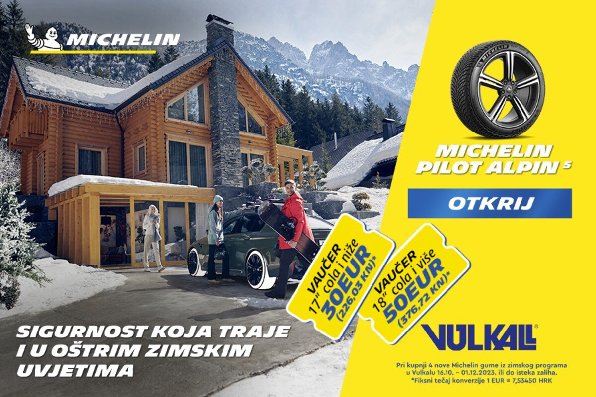 MICHELIN POTRAŽI, UŠTEDI NA MONTAŽI: U zimu s novim Michelin gumama i servisnim vaučerima