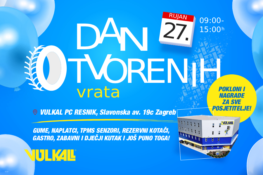DOĐITE NA DAN OTVORENIH VRATA: Pozivamo vas na jedinstveno druženje u Vulkalovoj poslovnici Resnik!