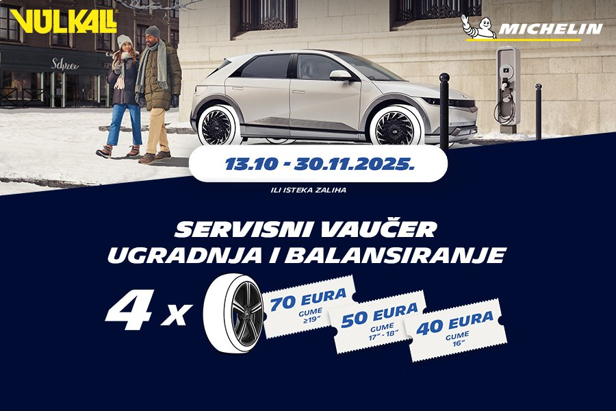 MONTAŽA BEZ MUKE, VOŽNJA BEZ BRIGE: Uživajte u zimi s novim Michelin gumama i servisnim pogodnostima