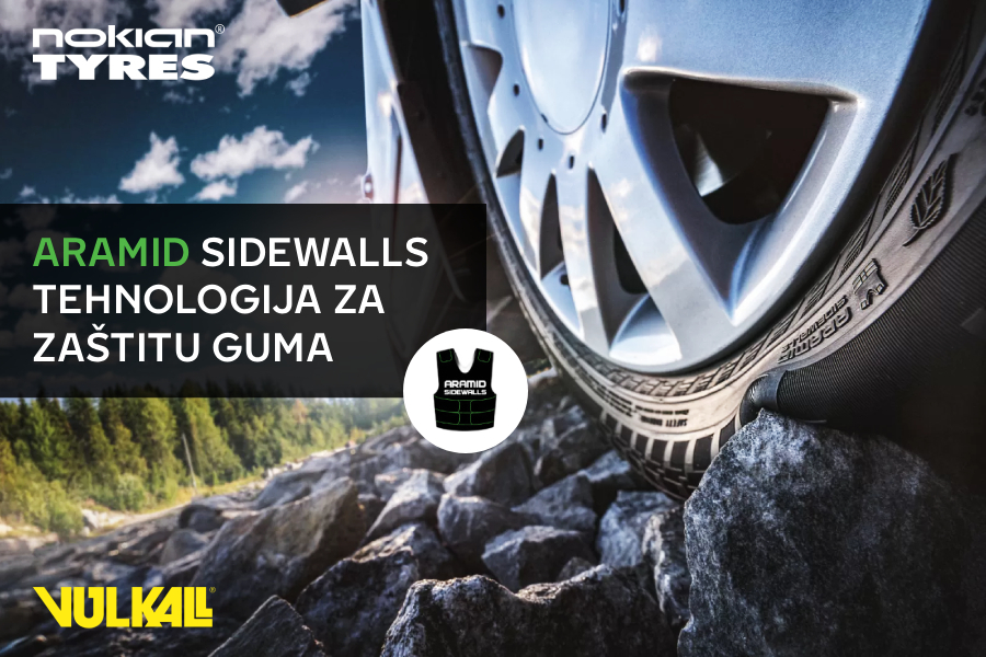 ZAŠTO ODABRATI NOKIAN TYRES GUME S ARAMIDNIM BOČNICAMA: Revolucionarna Aramid Sidewalls tehnologija za zaštitu guma od oštećenja